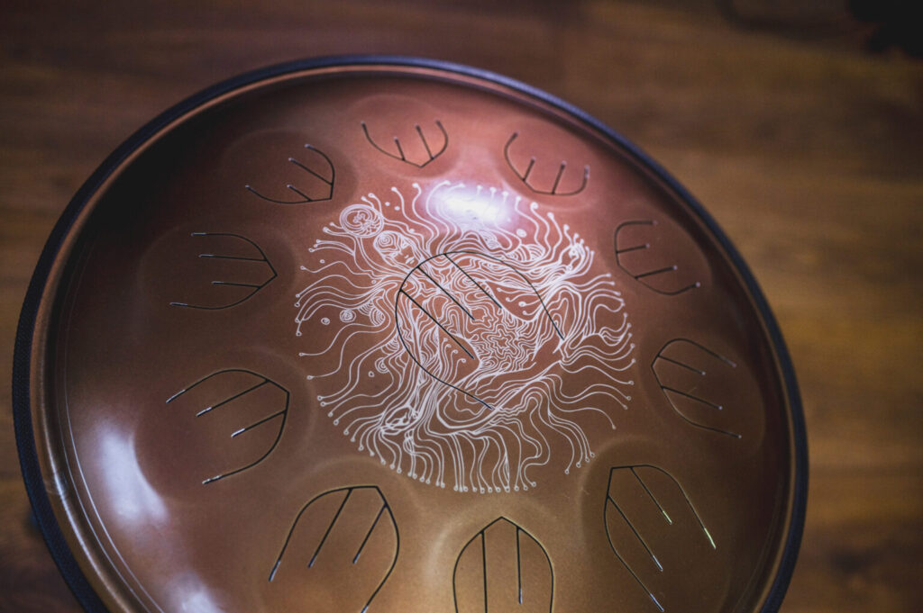 Tongue Drum Guide - Everything you need to know before buying one 17 MAG tongue drum on the floor