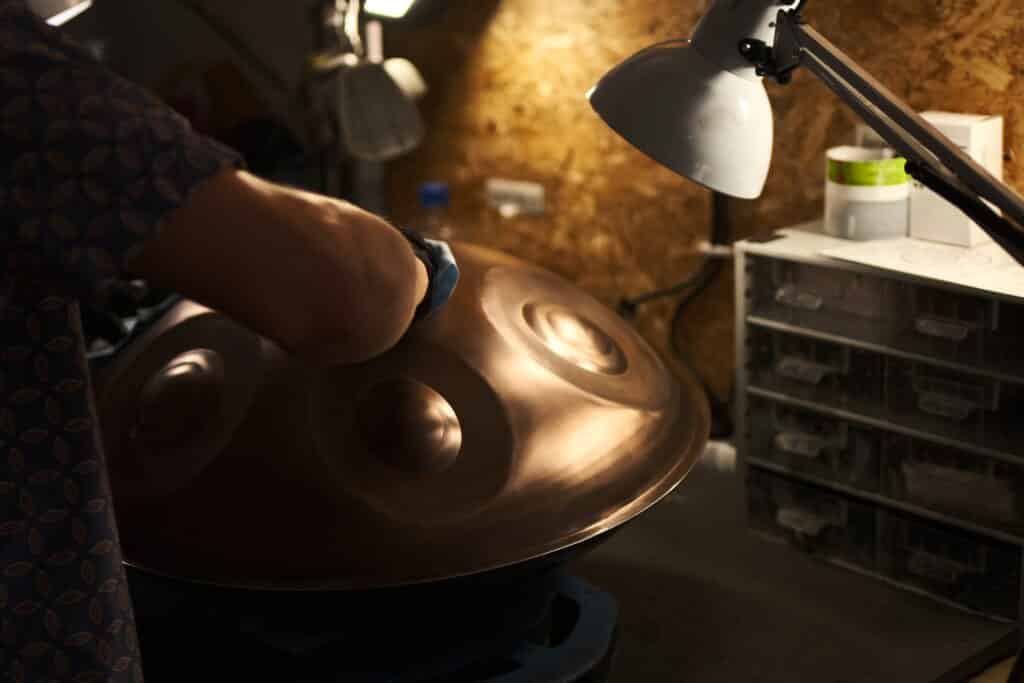 Handpan tuning for tuning stability